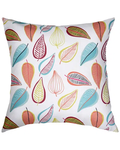 Stylecraft Dann Foley Faux Canvas Cushion In White