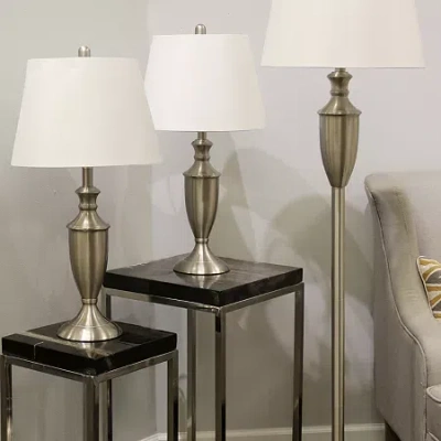 Stylecraft Geneva 3-pc. Lamp Set In Gold