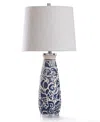 Shop Stylecraft Home Collection 31" Maris Coastal Ceramic Table Lamp In Blue