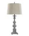 Stylecraft Home Collection 31" Metal Cromwell Traditional Baluster Table Lamp In Blue