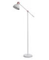 Stylecraft Home Collection 58" Industrial Task Metal Floor Lamp In White