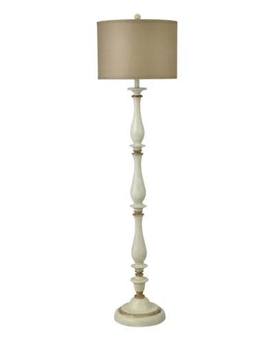 Stylecraft Home Collection Stylecraft Charlton Floor Lamp In White