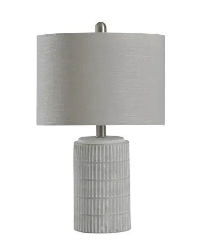 Stylecraft Home Collection Stylecraft Joni Table Lamp In Gray