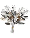 Stylecraft Lilian Metal Flower Bouquet Wall Art