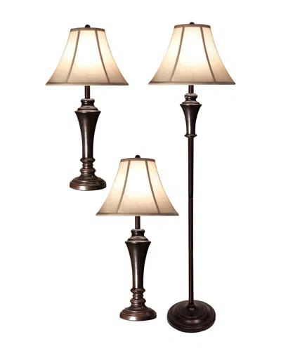 STYLECRAFT STYLECRAFT SET OF 3 LAMPS