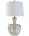 Stylecraft Table Lamp Colored Glass With Gourd Shaped Base #2 In Pink
