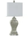 Stylecraft Table Lamp Metallic Brushed Finish In Silver