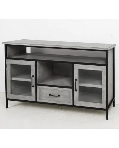 Stylecraft Wood And Metal Cabinet