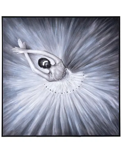 Stylecraft Zuri Lead Dancer I Handpainted Framed Canvas Wall Art