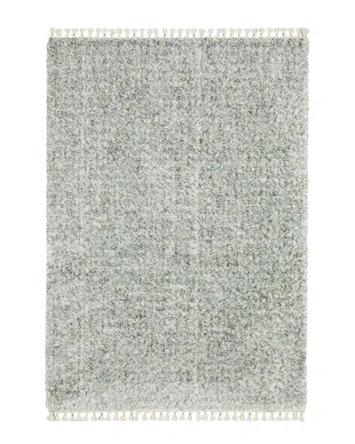 Stylehaven Amerherst Static Solid Rug In Blue