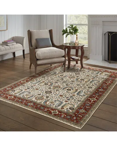 Stylehaven Arlington Bordered Old World Rug In White