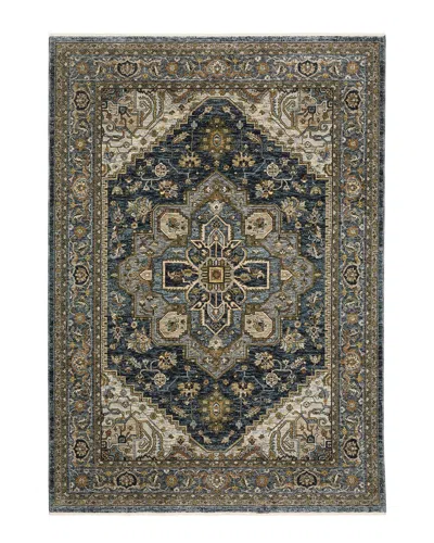 Stylehaven Arlington Oriental Medallion Fringe Edge Area Rug