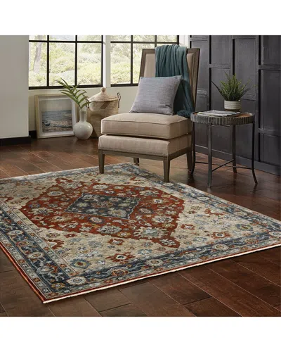 Stylehaven Arlington Oriental Medallion Rug In Red