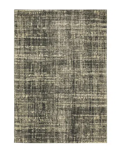 Stylehaven Avalon Distressed Abstract Rug In Gray