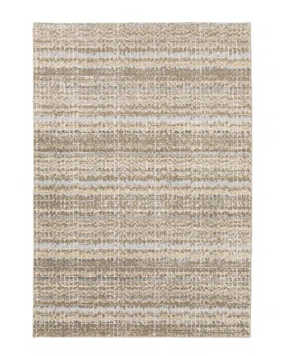 Stylehaven Ayla Gridwork Plaid Rug In White