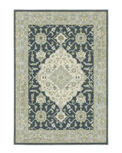 Stylehaven Barrett Traditional Floral Medallion Cut Pile Rug