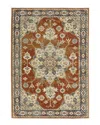 Stylehaven Barrett Traditional Oriental Medallion Cut Pile Rug In Rust