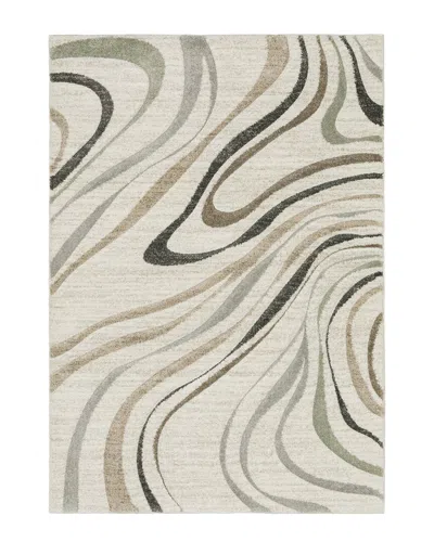 Stylehaven Calypso Abstract Waves Power-loomed Area Rug