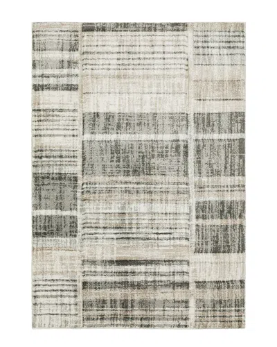Stylehaven Calypso Distressed Lines Power-loomed Area Rug