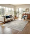 Stylehaven Candler Cottage Transitional Stripe Rug In Neutral