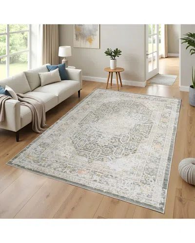 Stylehaven Candler Vintage Traditional Medallion Rug In Gray