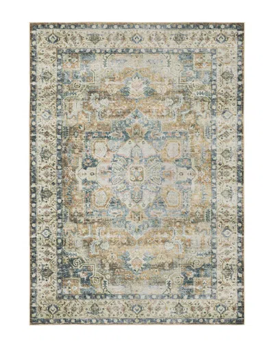 Stylehaven Chandler Traditional Washable Flat Weave Rug In Blue