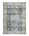 Stylehaven Chandler Traditional Washable Flat Weave Rug In Charcoal