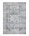 Stylehaven Chandler Traditional Washable Flat Weave Rug In Charcoal