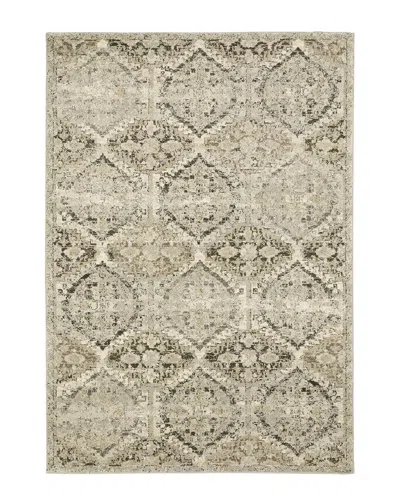 Stylehaven Fairlawn Distressed Floral Panel Area Rug