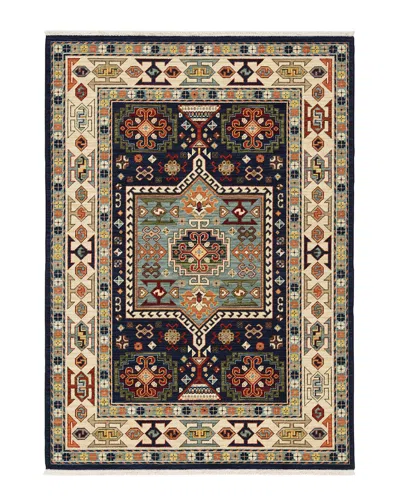 Stylehaven Lakeview Traditional Wool-blend Rug In Blue