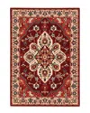 Stylehaven Lakeview Traditional Wool-blend Rug In Red