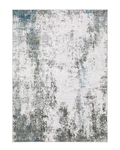Stylehaven Marcel Contemporary Washable Flat Weave Rug In Grey
