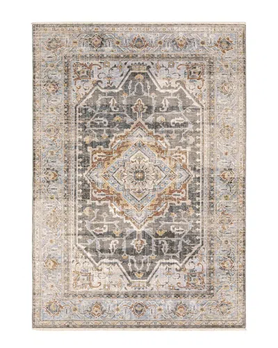 Stylehaven Mystique Distressed Medallion Fringed Area Rug