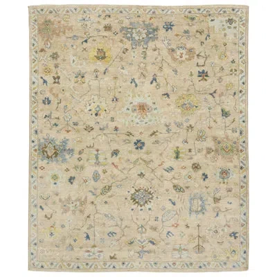 Stylehaven Presley Hand-knotted Wool Oriental Beige/ Multi Area Rug
