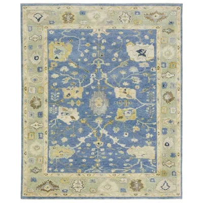 Stylehaven Presley Hand-knotted Wool Oriental Blue/ Green Area Rug