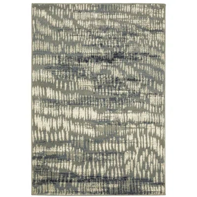 Stylehaven Sloane Industrial Abstract Grey/ Beige Indoor Area Rug In Beige;gray