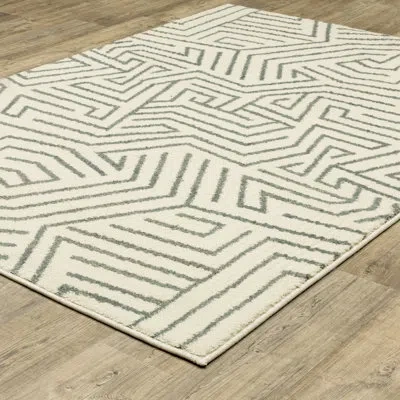 Stylehaven Sloane Modern Geometric Beige/ Grey Indoor Area Rug In Beige;gray