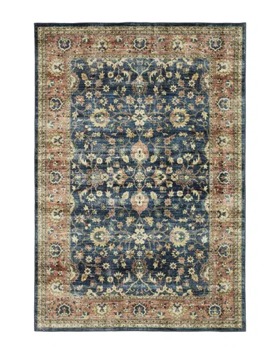 STYLEHAVEN STYLEHAVEN STELLAR VINTAGE BORDERED TRADITIONAL WASHABLE AREA RUG