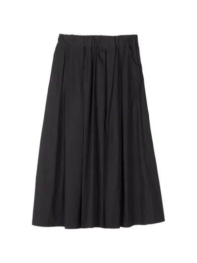 Stylein Jorina Pleated Skirt In Black