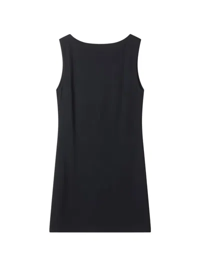 Stylein Julie Sleeveless Mini Dress In Black
