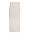 Stylein Linen-blend Saronno Maxi Skirt In White
