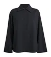 Stylein Pinstripe Brenly Shirt In Black