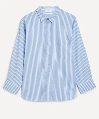 Stylein Women's Jansell Blue-white Stripe Shirt