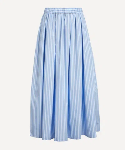 Stylein Women's Jorina Blue-white Stripe Skirt