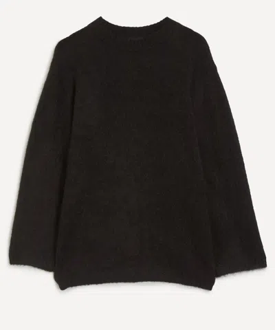 Stylein Women's Noemi Plain Black Jumper