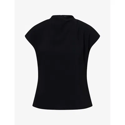 Stylein Womens Borno Sleeveless Woven Top Black Xs