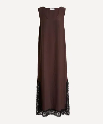 Stylein Women'size S Malea Midi Dress In Coffee