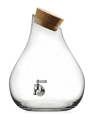 Stylesetter 2.5-gallon Beverage Dispenser With Cork Lid In Clear