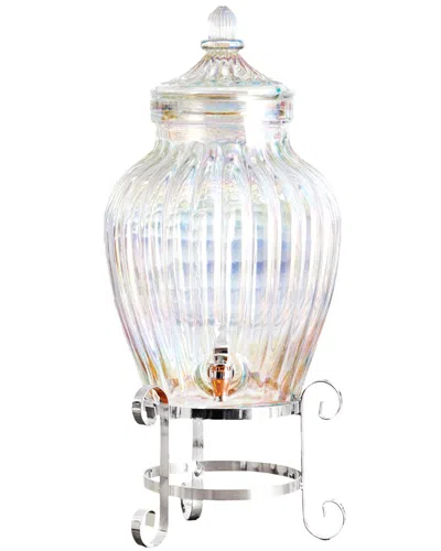 Stylesetter Avalon Luster 2.75-gallon Glass Beverage Dispenser