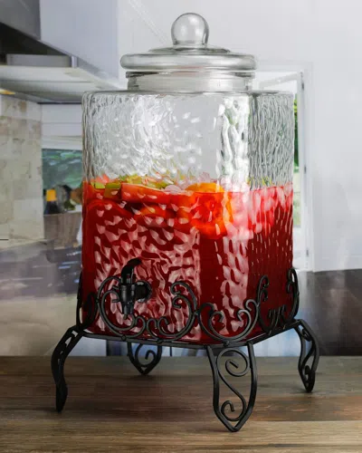 Stylesetter Homestead Beverage Dispenser In Clear